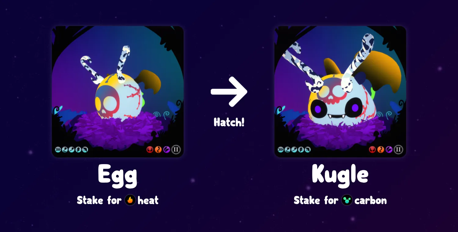 the two states of an nft kugle alt text